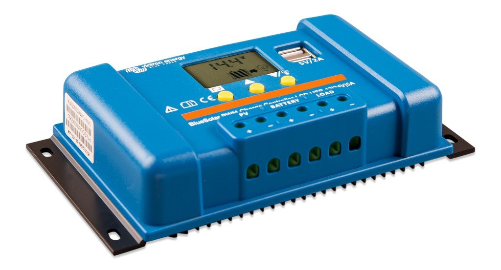 Victron BlueSolar PWM 12/24V-5A LCD&USB Image