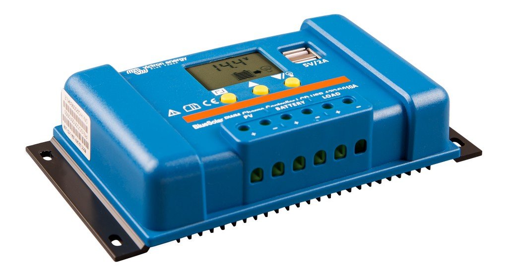 Victron BlueSolar PWM 12/24V-10A LCD&USB Image