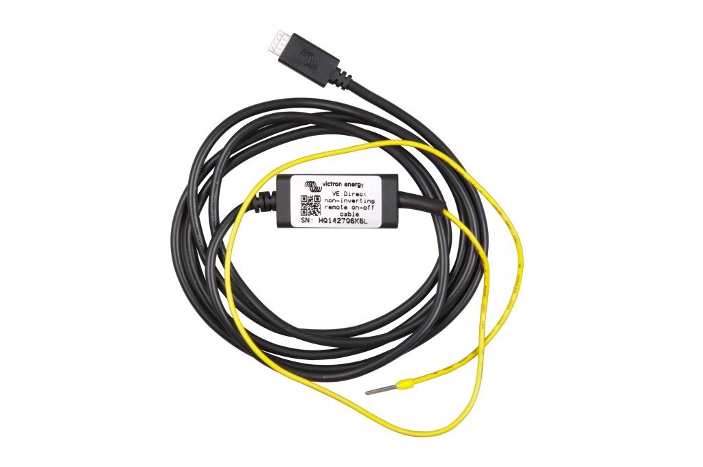 Victron VE.Direct non-inverting remote on-off cable Image