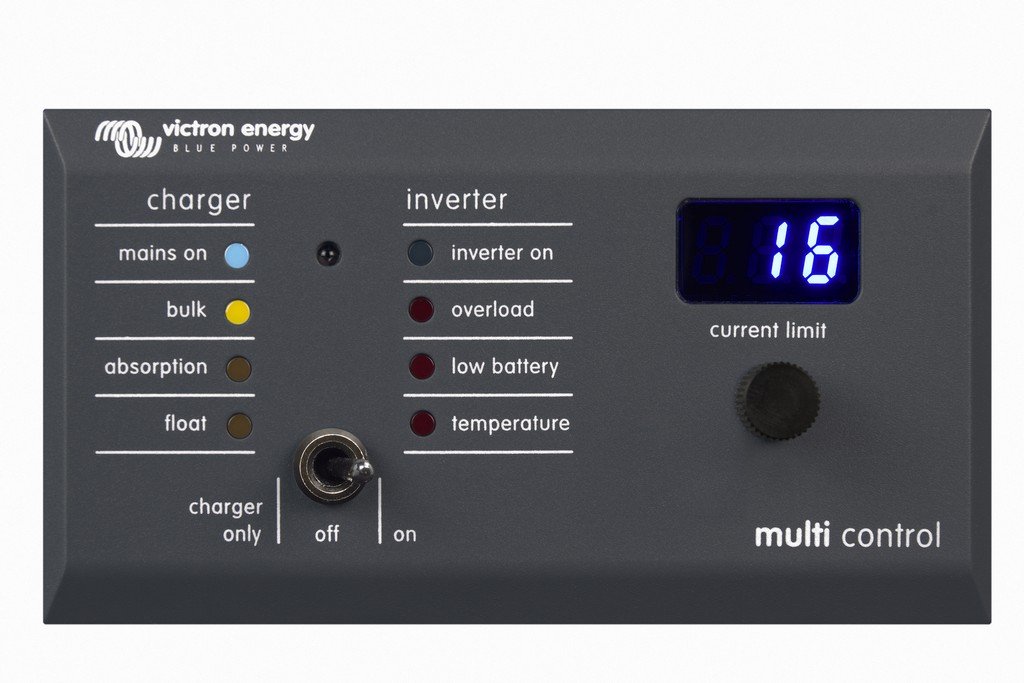 Victron Digital Multi Control 200/200A GX (90º) Image