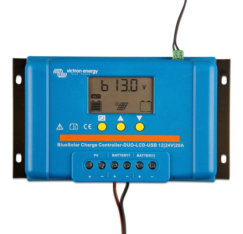 Victron BlueSolar PWM DUO-LCD&USB 12/24V-20A Image