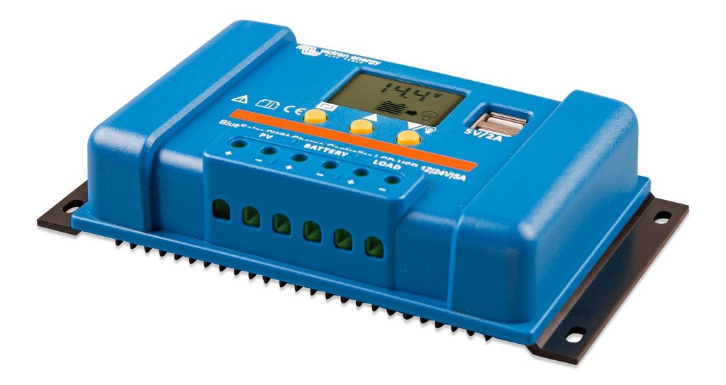 Victron BlueSolar PWM 12/24V-5A LCD&USB Image