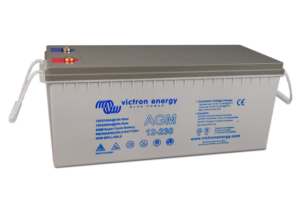 Victron AGM accu Super cycle 12V/230Ah (M8) Image