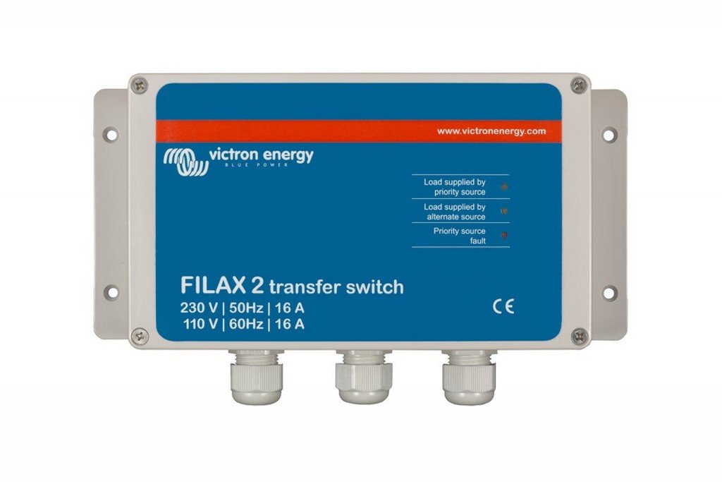 Victron Filax-2 110V/50Hz-120V/60Hz omschakelautomaat Image