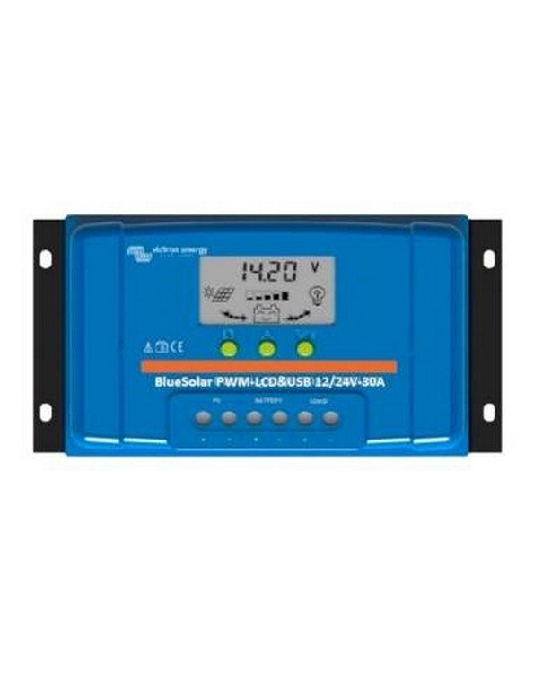 Victron BlueSolar PWM 12/24V-30A LCD&USB Image