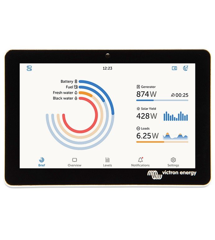 Victron Cerbo GX Touch 70 flush Image