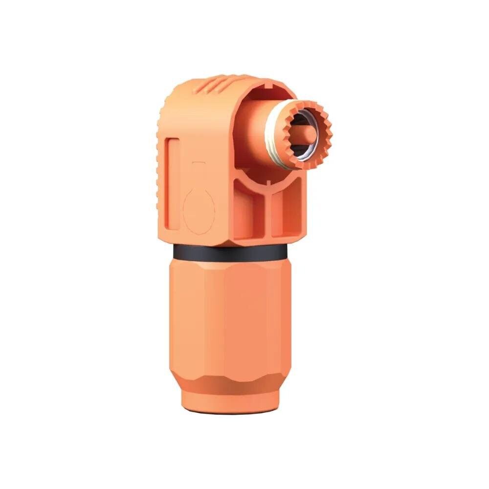 Connector SurLok Plus, 70mm2, 50° key, angled (orange), sealed Image