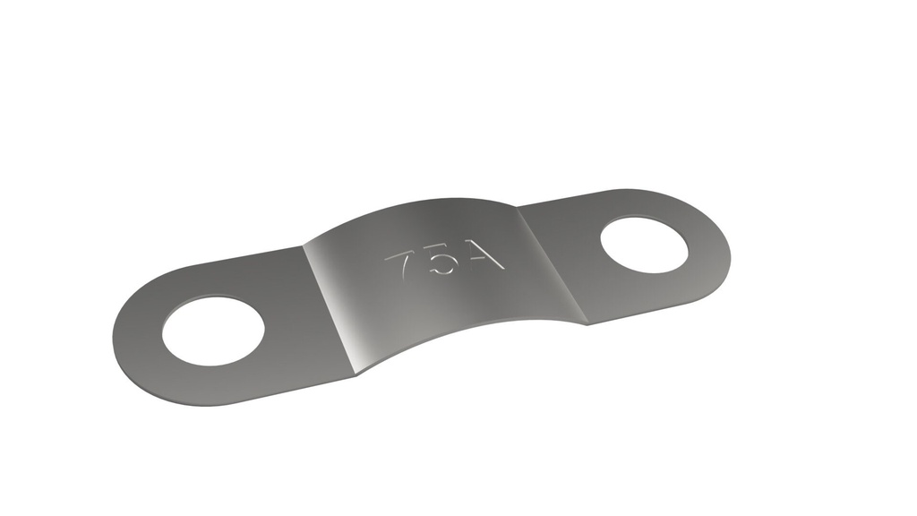 verbindingsplaat 75A (50mm afstand) set 10 stuks Image