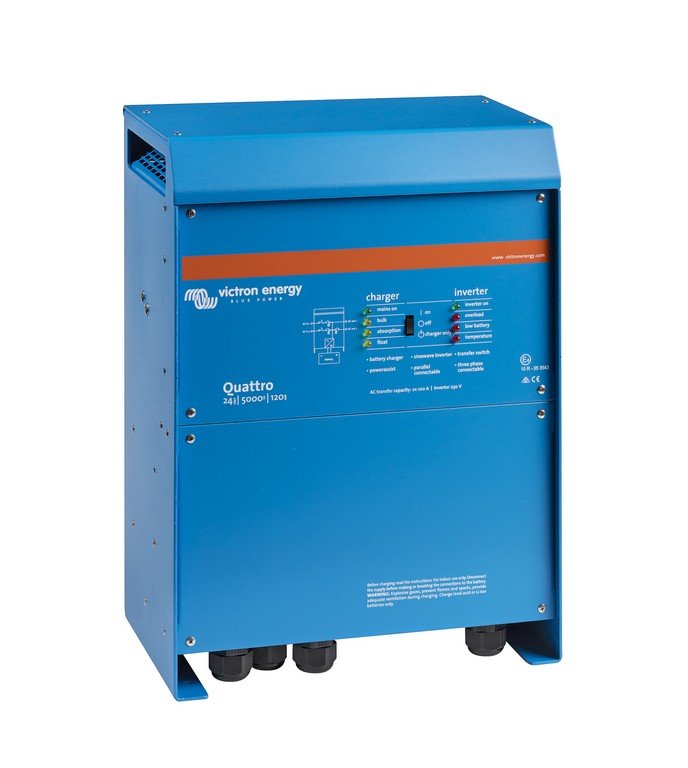 Victron Quattro 24/5000/120-100/100