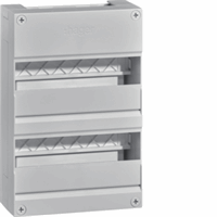 Hager lege groepenkast 2-rijen 24 modules 220x330