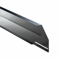FlatFix Fusion Winddeflector Achter Portrait Zwart