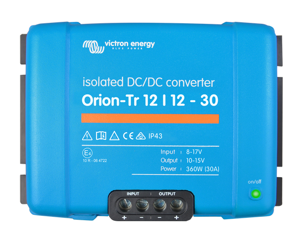 Victron Orion-Tr 12/12-30A (360W) geisoleerd