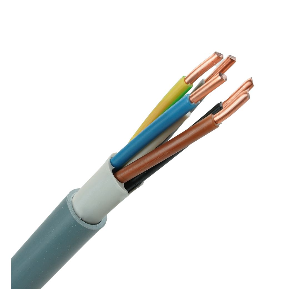 YMvK kabel 5x6 per meter