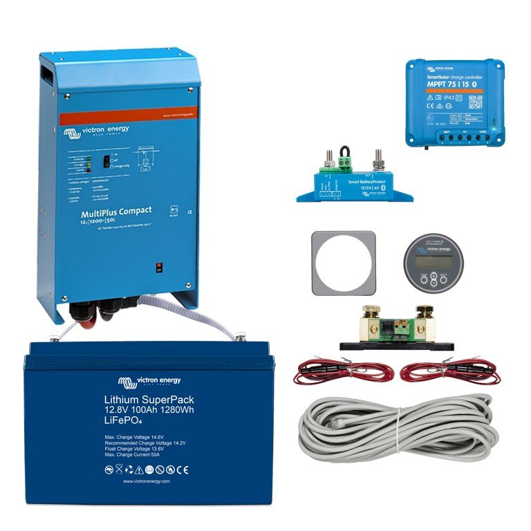 Energie pakket klein 12V/1200W