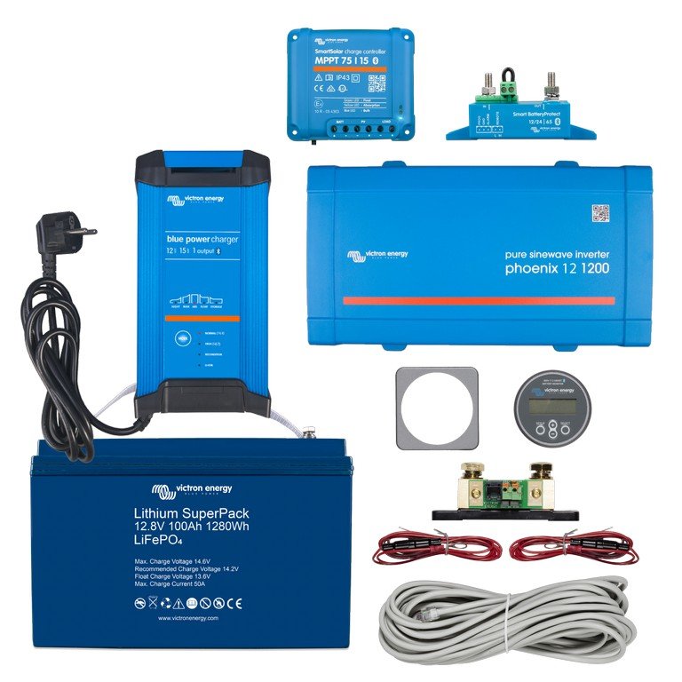 Energie pakket klein 12V/1200W