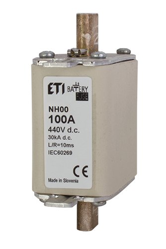 ETI zekering NH00 gBat 40A/550Vdc