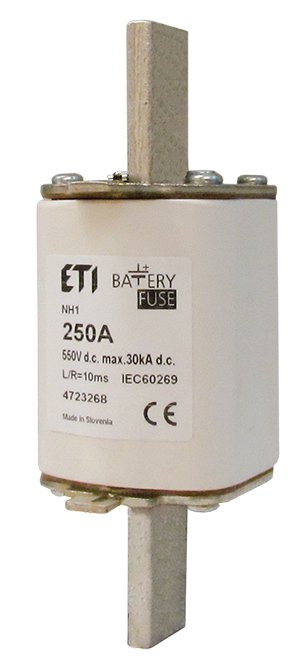 ETI zekering NH1 gBat 125A/550Vdc