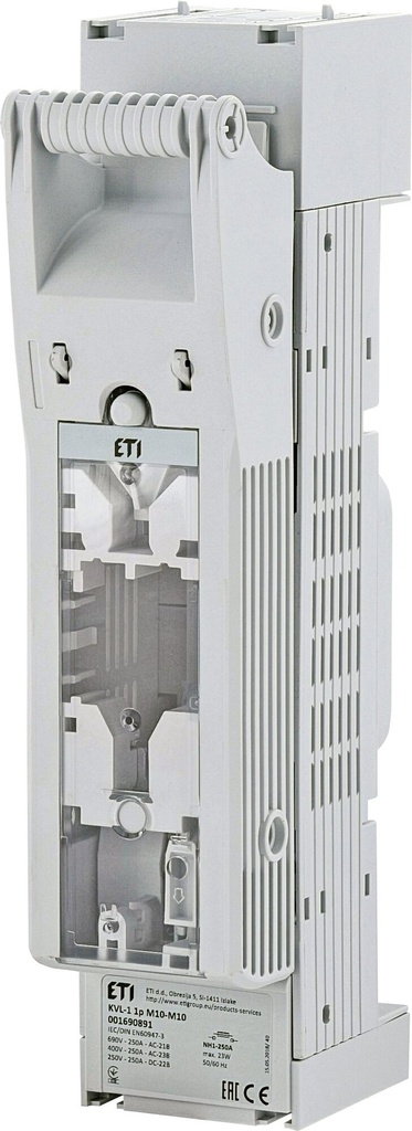 ETI houder NH1 250A/400Vdc