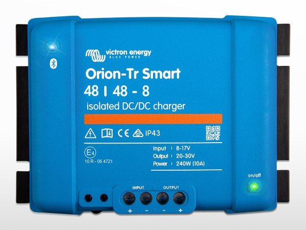 Orion-Tr Smart 48/48-8A (380W) geisoleerd DC-DC charger