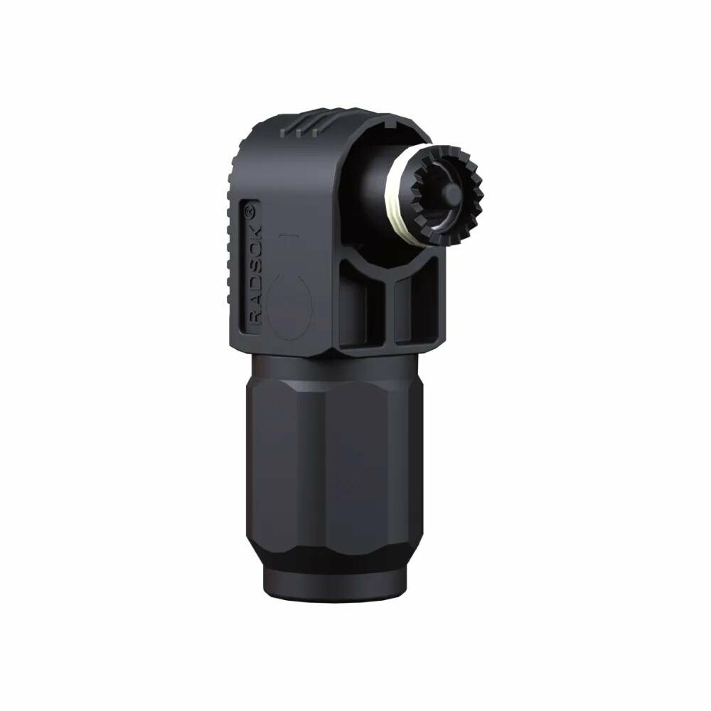 Connector SurLok Plus, 70mm2, 60° key, angled (black), sealed