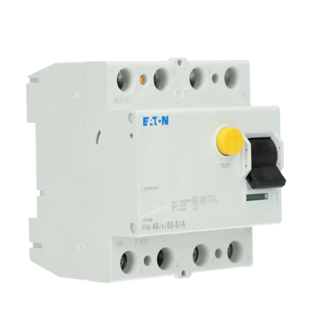 Aardlekschakelaar (RCCB) PFIM 40A, 4P, 300mA, type S/A