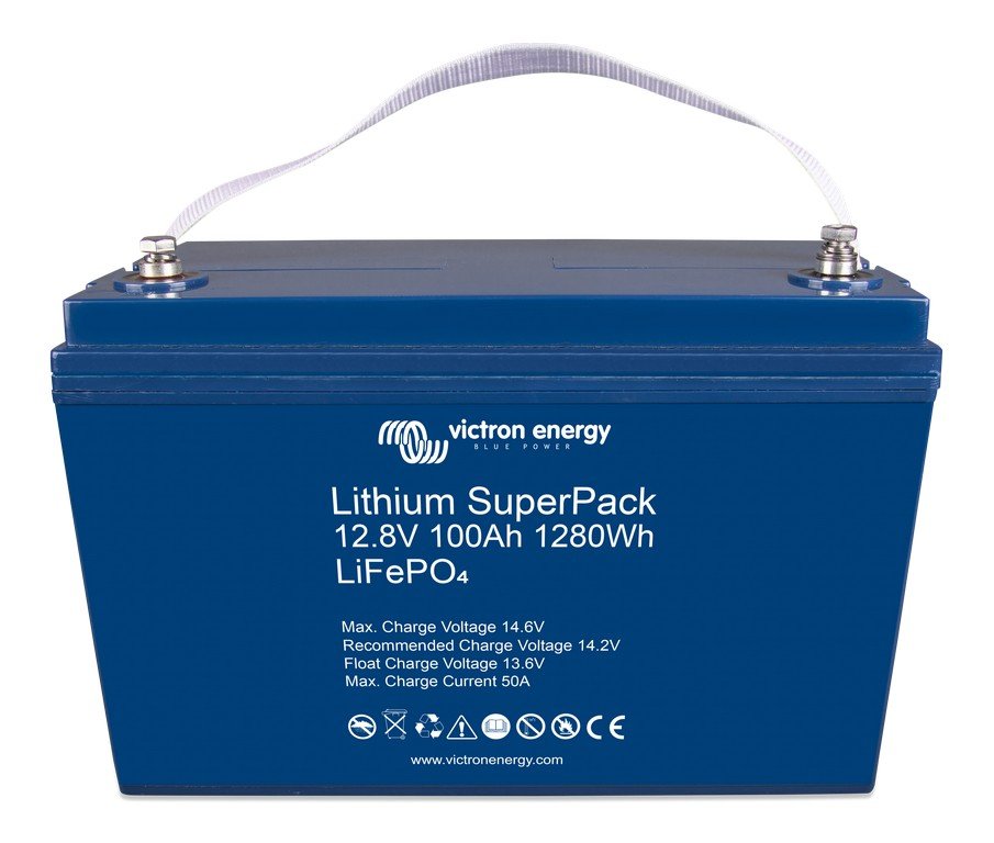Victron Lithium Accu SuperPack 12,8V/100Ah (M8)