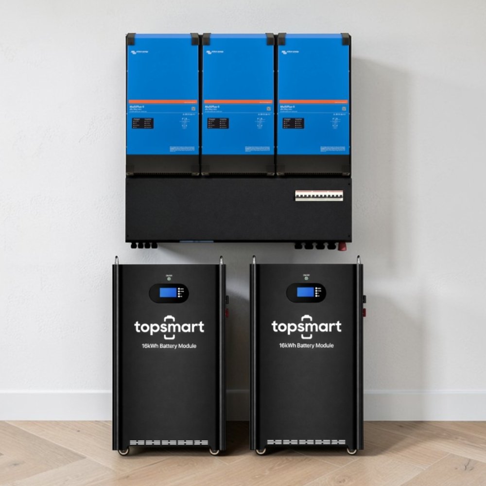 TopSmart ESS 3-fase 15kW 32kWh GX De Slimme Thuisbatterij