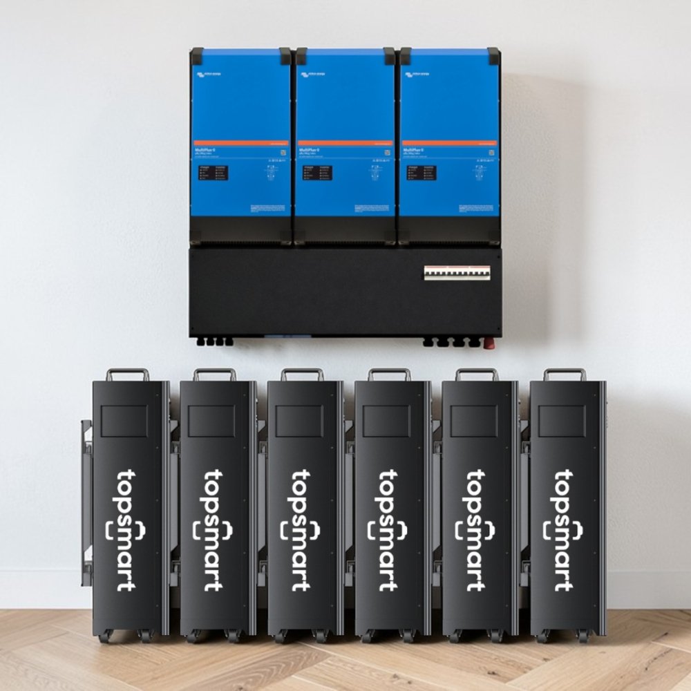 TopSmart ESS 3-fase 15kW 96kWh GX De Slimme Thuisbatterij