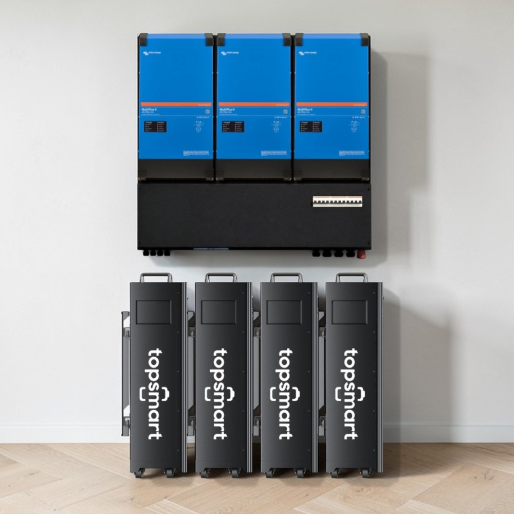 TopSmart ESS 3-fase 15kW 64kWh GX De Slimme Thuisbatterij