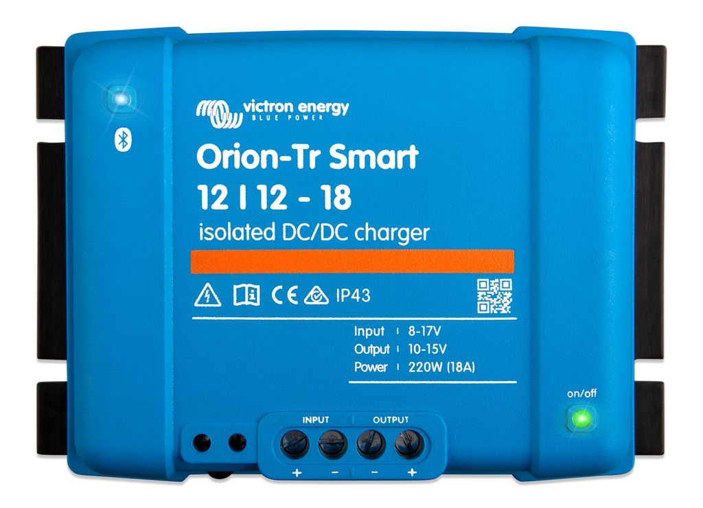 Victron Orion-Tr Smart 12/12-18A geisoleerd DC-DC lader