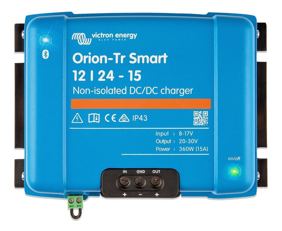 Orion-Tr Smart 12/24-15A niet geisoleerd DC-DC lader