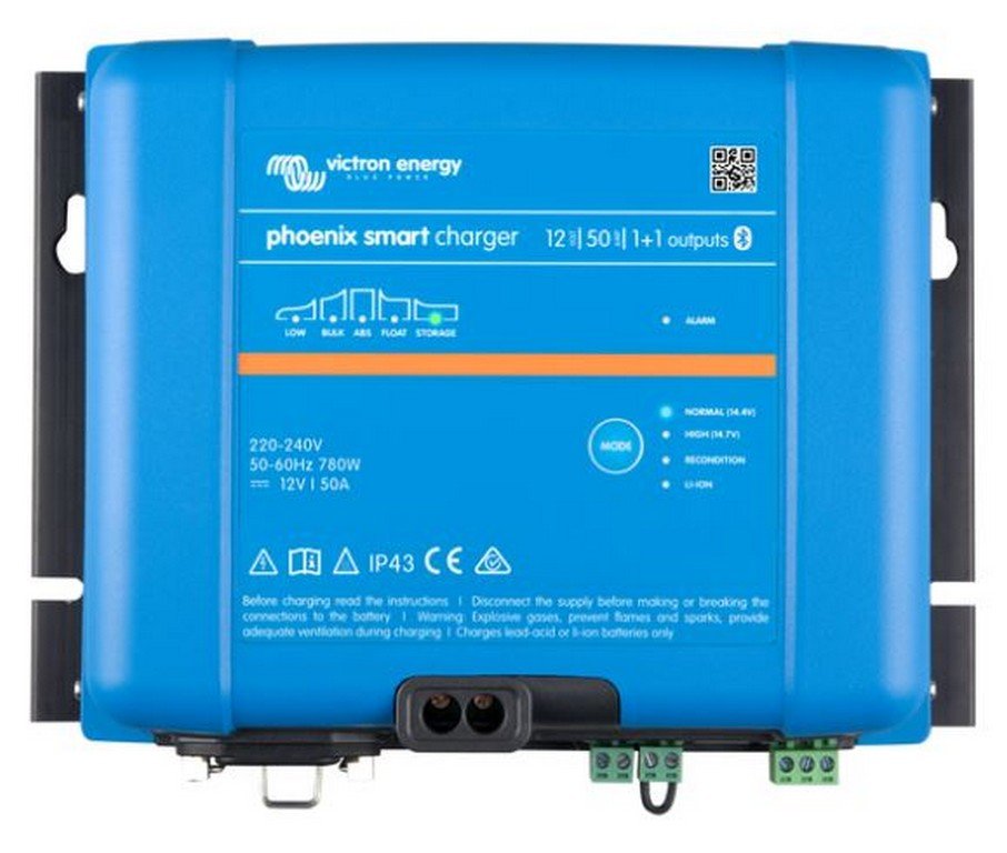 Victron Phoenix Smart IP43 acculader 12/50(1+1) 120-240V