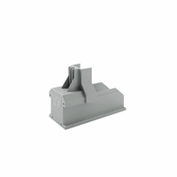 ClickFit EVO - Montagerail eindkap Grijs