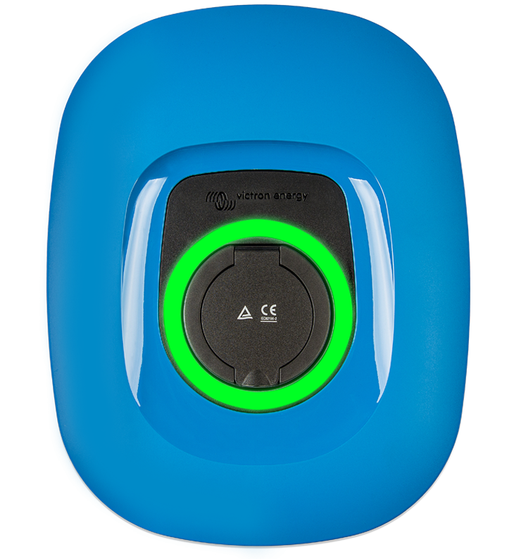 Victron EV laadpaal NS - Blauw (laadstation)