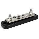DC Verdeelrail 250A 2P met 6 schroeven + ABS kap