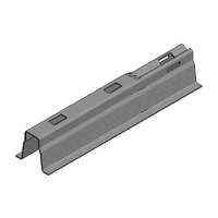 Valkpro - Verz dakdrager L=2300x1,5mm + koppelstuk 87mm