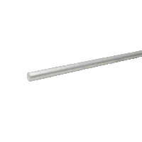 Aardelektrode verzinkt ø12 mm., 2 meter