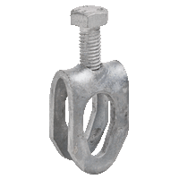 JMV Aansluitklem verzinkt ø12mm