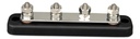 DC Verdeelrail 150A 4x M6 inclusief ABS kap