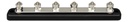 DC Verdeelrail 150A 6x M6 inclusief ABS kap