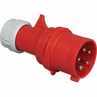 [9008221746005] CEE contactstop 5P 16A 400V 6h IP44, rood