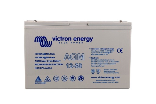 [8719076041801] Victron accu AGM Super cycle 12V/25Ah (M5)