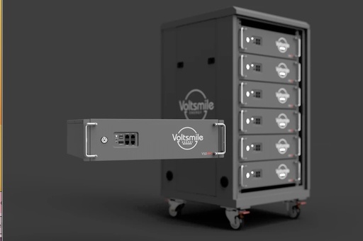 [6976677910093] Voltsmile - RPC 22U Cabinet - Geschikt Voor Tot 6 Batterijen -  Inclusief RPC Kabelset
