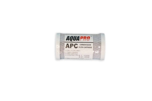 [5412202701954] AquaPro Actief kool filter - 10 Micron - 5 inch