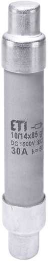 [3838895876298] ETI zekering CH 10/14x85 gPV 30A/1500Vdc