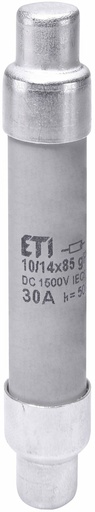 [3838895876298] ETI zekering CH 10/14x85 gPV 30A/1500Vdc
