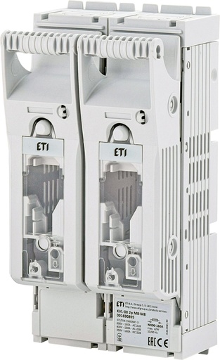 [3838895822950] ETI houder NH00 160A/1000Vdc tweepolig