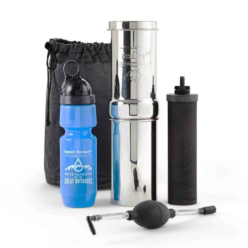 [0094922528353] Berkey Go Kit  Waterfilter - Voor Op Reis - 3,8 Liter per uur - Waterfilter