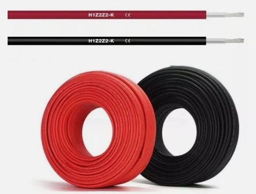 [6091633933944] Solar kabel rood 4mm² rol van 25 meter