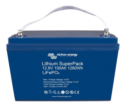 [8719076065500] Victron Lithium Accu SuperPack 12,8V/100Ah (M8)